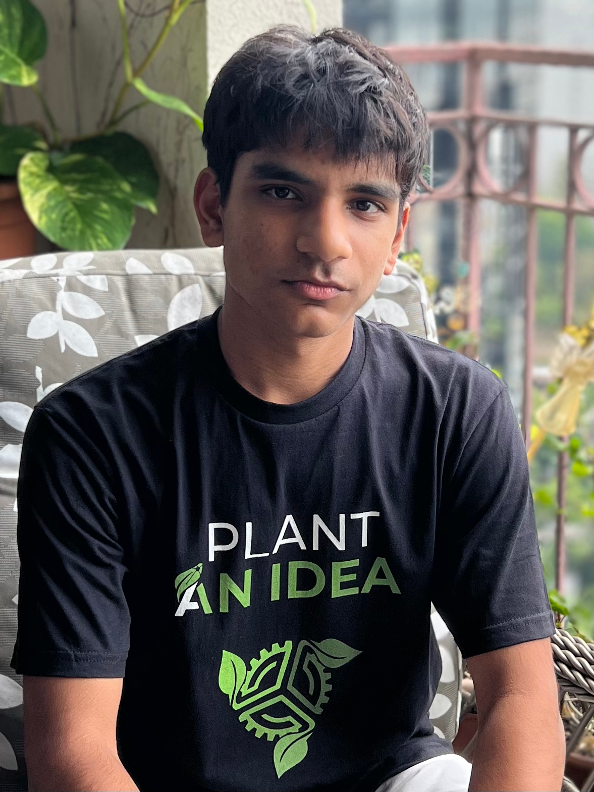 Ishaan Puri, founder of Plant An Idea